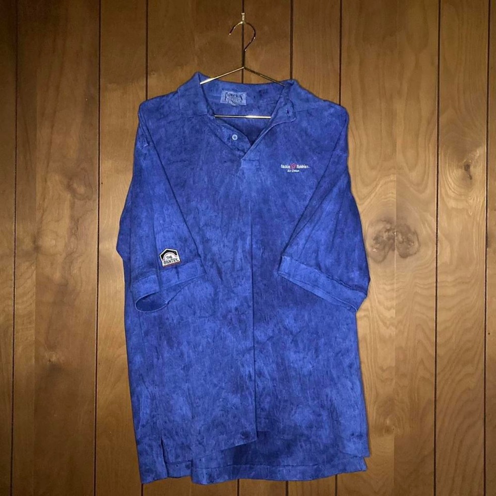 Vintage Baskin Robbins golf polo
